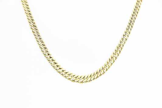 Choker Style Armor Link Chain Necklace