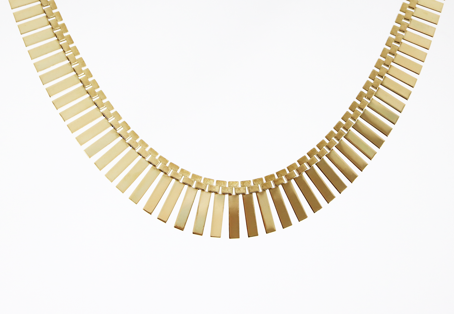 14k Mid-century Cleopatra Necklace