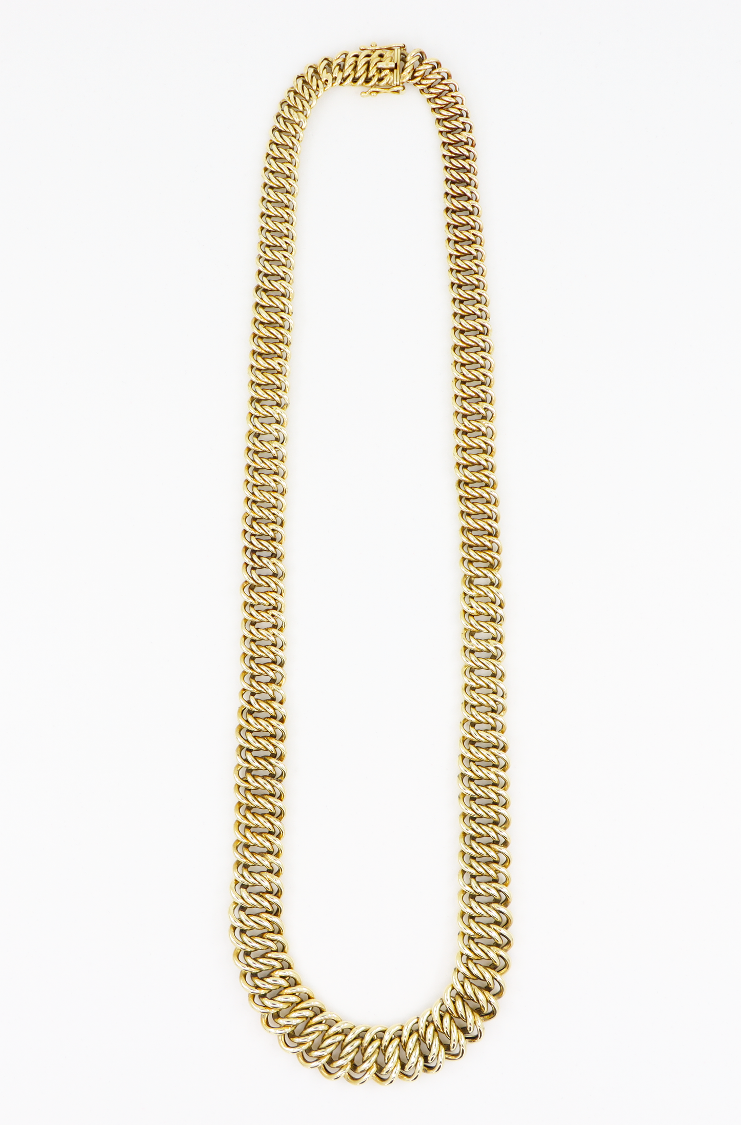 Double Curb Link Chain Necklace