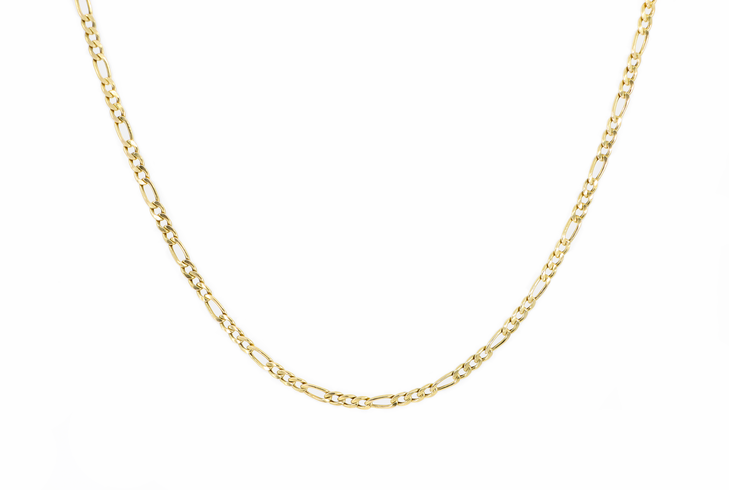 Opera Length Figaro Chain Necklace