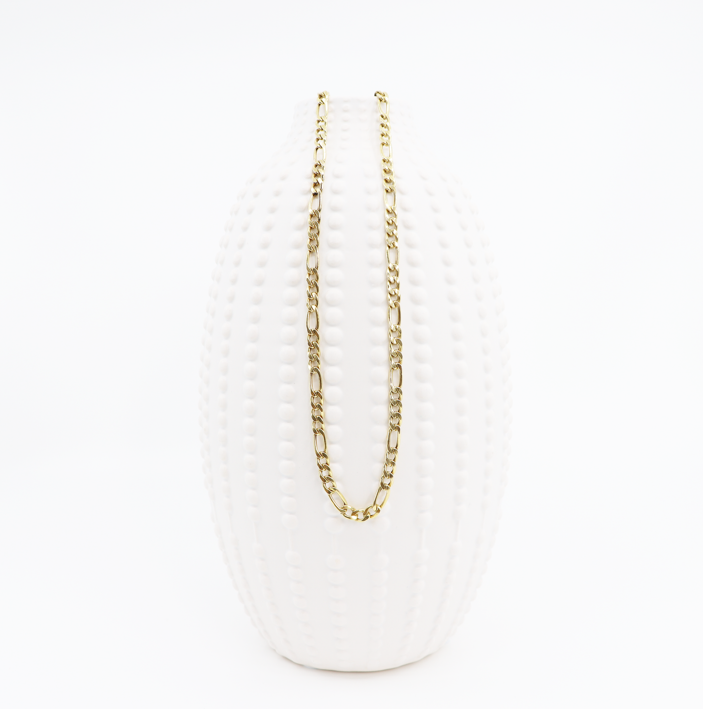 Opera Length Figaro Chain Necklace