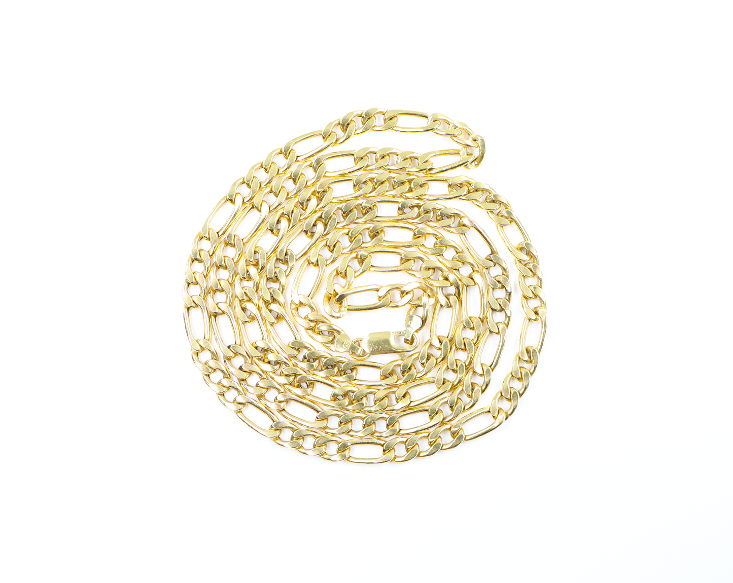 Opera Length Figaro Chain Necklace