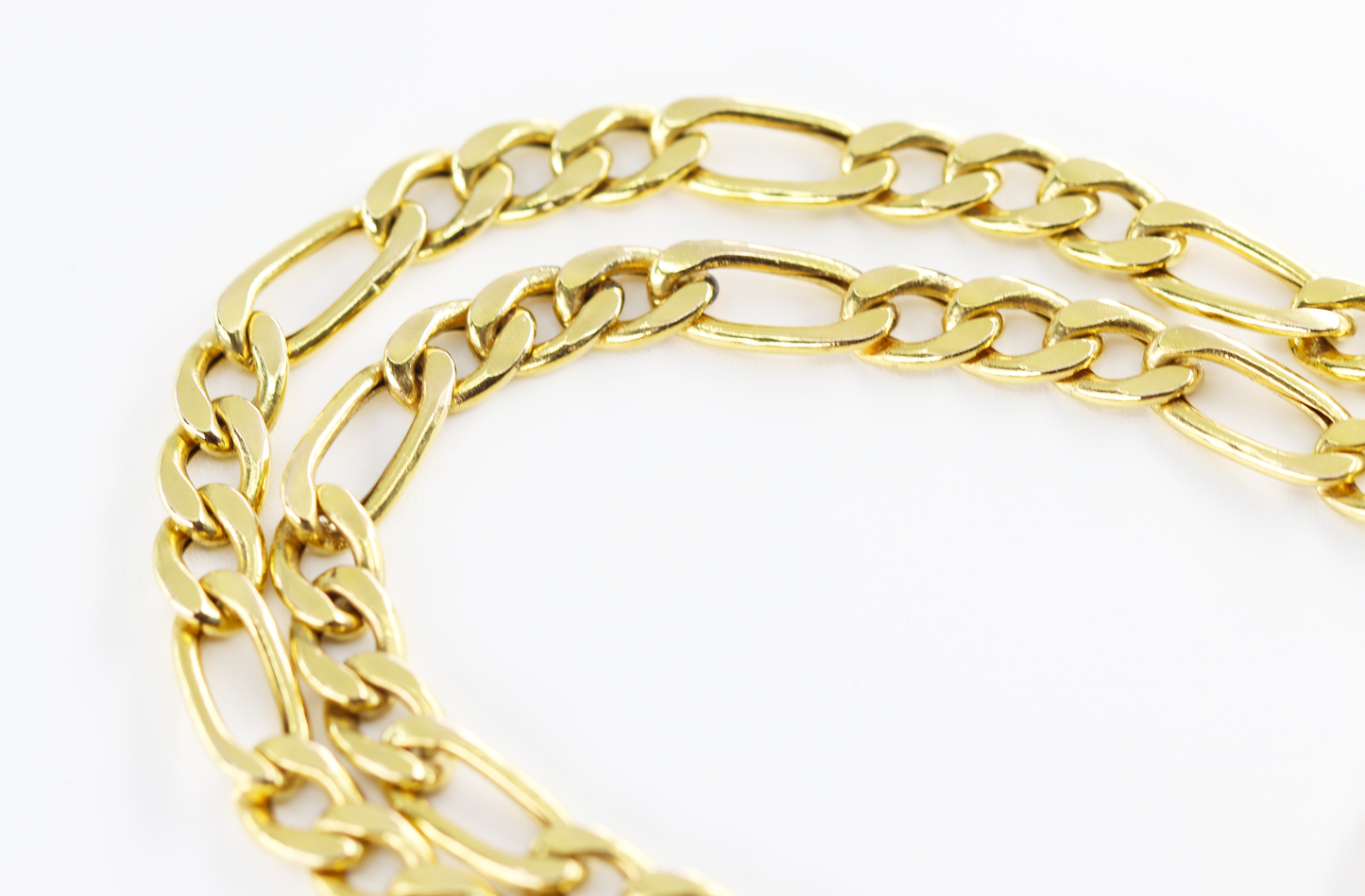 Opera Length Figaro Chain Necklace